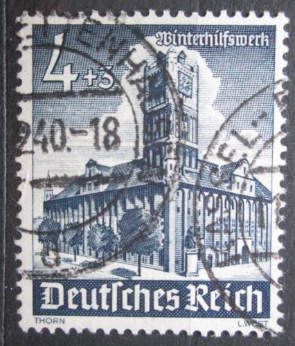 Poštová známka Nemecko 1940 Radnice v Thornu Mi# 752