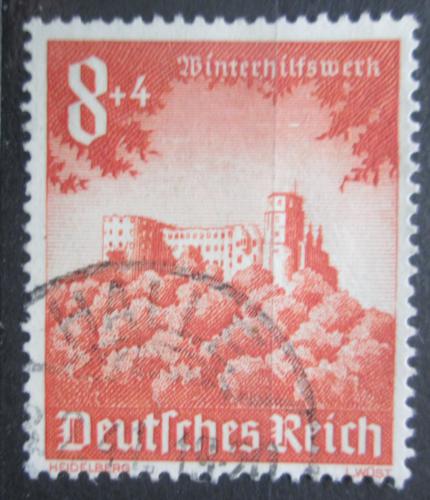 Poštová známka Nemecko 1940 Hrad Heidelberg Mi# 755