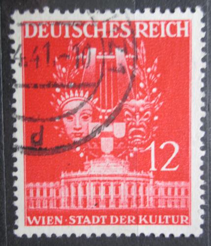 Poštová známka Nemecko 1941 Divadelní maska Mi# 770