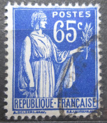 Poštová známka Francúzsko 1937 Alegorie míru Mi# 368