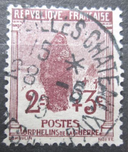 Poštová známka Francúzsko 1917 Vdova u hrobu Mi# 128 Kat 5€