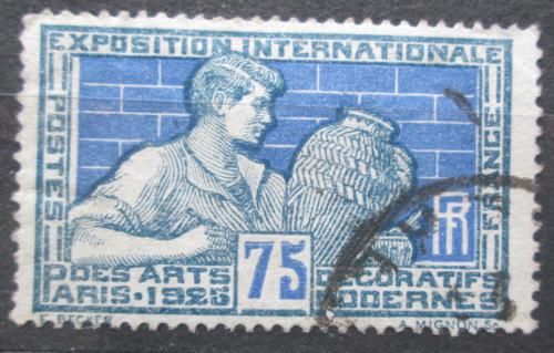 Poštová známka Francúzsko 1924 Hrnèíø Mi# 175 