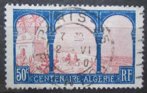 Poštová známka Francúzsko 1930 Mešita v Alžíru Mi# 247 