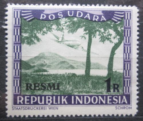 Poštovní známka Indonésie 1949 Letadlo na Sumatøe, úøední SC# CO8