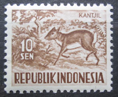 Poštová známka Indonézia 1957 Kanèil jávský Mi# 172