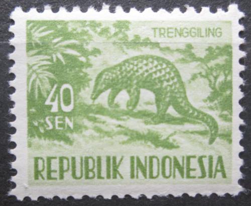 Poštová známka Indonézia 1958 Luskoun ostrovní Mi# 178