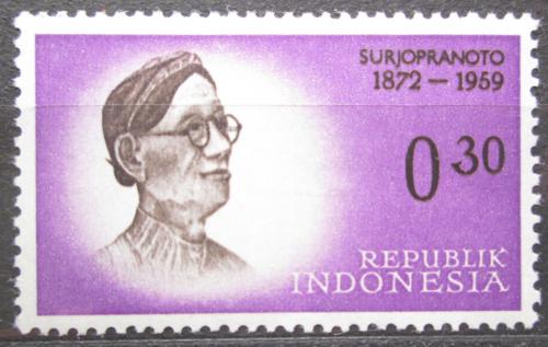 Poštová známka Indonézia 1961 Surjopranoto Mi# 309