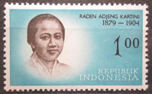 Poštová známka Indonézia 1961 Raden Adjeng Kartini Mi# 313