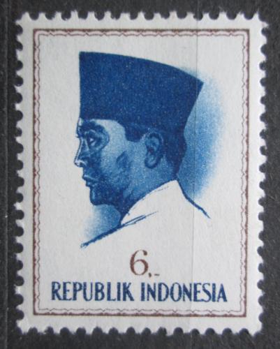 Poštová známka Indonézia 1964 Prezident Sukarno Mi# 425