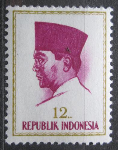 Poštová známka Indonézia 1964 Prezident Sukarno Mi# 426