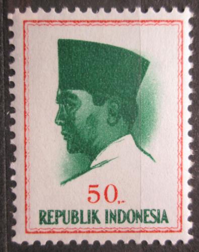 Poštová známka Indonézia 1964 Prezident Sukarno Mi# 430