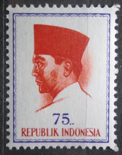 Poštová známka Indonézia 1964 Prezident Sukarno Mi# 431