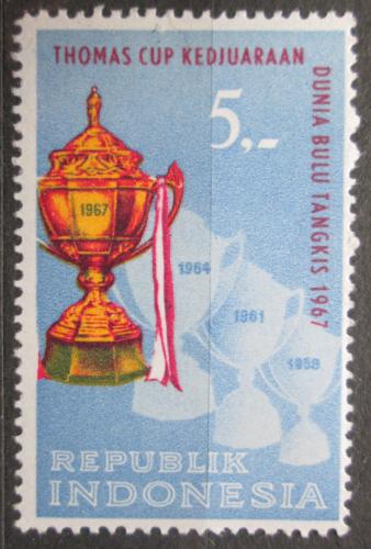 Poštová známka Indonézia 1967 Pohár Mi# 581