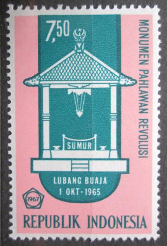 Poštová známka Indonézia 1967 Pamätník Mi# 587