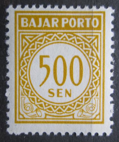 Poštová známka Indonézia 1963 Doplatná Mi# 24
