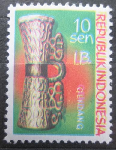 Poštová známka Západní Nová Guinea 1970 Døevoøezba Mi# 39