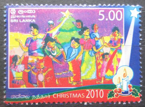 Poštová známka Srí Lanka 2010 Vianoce Mi# 1817
