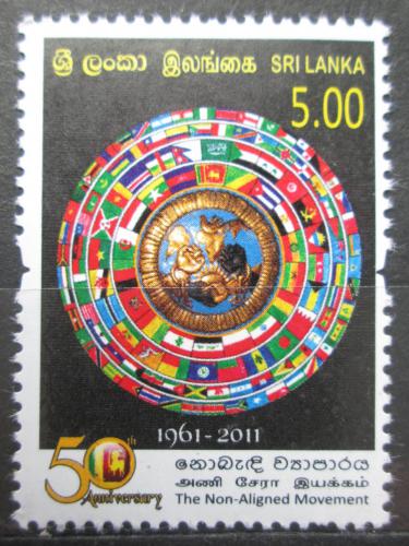 Poštová známka Srí Lanka 2011 Státní vlajky Mi# 1851