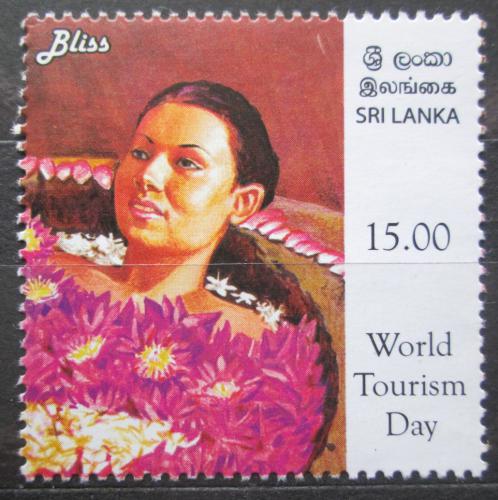 Poštová známka Srí Lanka 2011 Žena v kvìtinové koupeli Mi# 1856