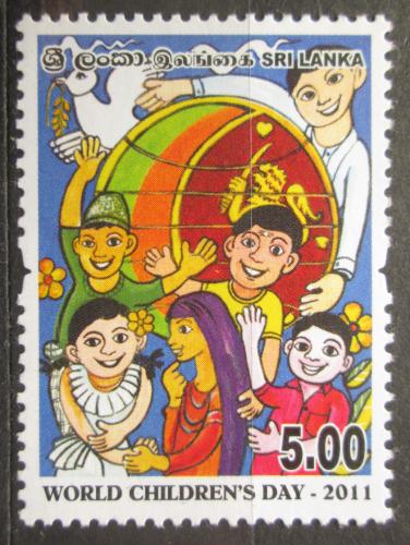 Poštová známka Srí Lanka 2011 Mezinárodní den dìtí Mi# 1862