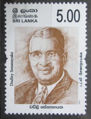 Poštová známka Srí Lanka 2011 Dudley Senanayake, premiér Mi# 1865