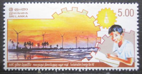 Poštová známka Srí Lanka 2012 Šetøení energiemi Mi# 1887