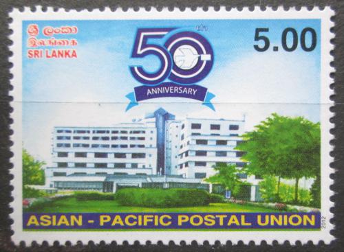 Poštová známka Srí Lanka 2012 Budova Asijsko-pacifická poštovní unie Mi# 1888