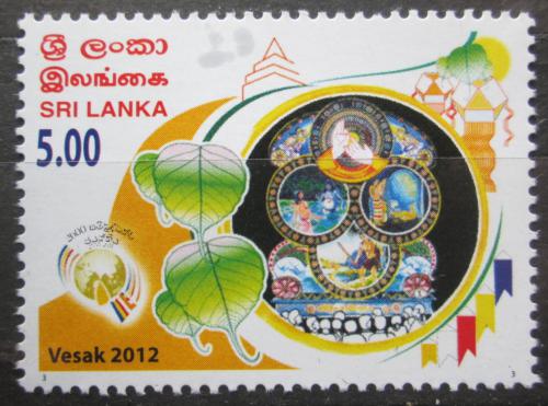 Poštová známka Srí Lanka 2012 Svátek Vesak Mi# 1895