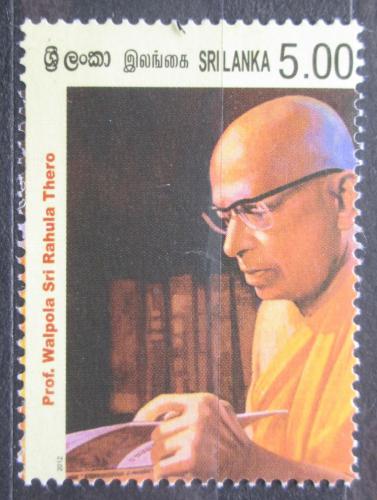 Poštová známka Srí Lanka 2012 Walpola Sri Rahula Thero, teolog Mi# 1897
