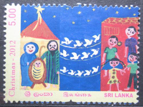 Poštová známka Srí Lanka 2012 Vianoce Mi# 1921