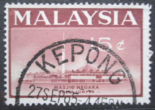 Poštová známka Malajsie 1965 Mešita Masjid Negara Mi# 15 