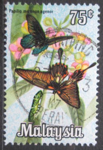 Poštová známka Malajsie 1970 Papilio memnon agenor Mi# 66