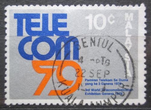 Potov znmka Malajsie 1979 Vstava TELECOM Mi# 205 - zvi obrzok