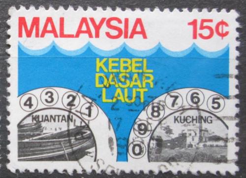 Potov znmka Malajsie 1980 Podmosk kabel Mi# 212