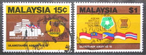 Poštové známky Malajsie 1982 ASEAN, 15. výroèie Mi# 237-38