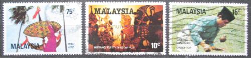 Poštové známky Malajsie 1982 Športovní hry Mi# 245-47