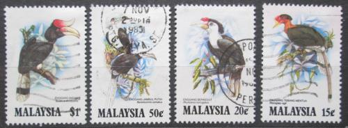 Poštové známky Malajsie 1983 Vtáci Mi# 269-72