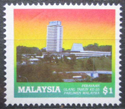 Poštová známka Malajsie 1985 Parlamentní budova v Kuala Lumpur Mi# 298