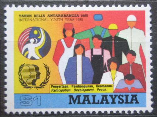 Poštová známka Malajsie 1985 Medzinárodný rok mládeže Mi# 303 Kat 5€