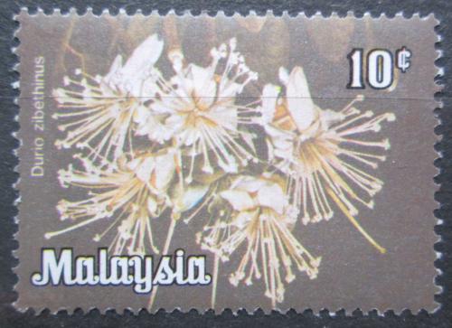 Poštová známka Malajská federace 1979 Durian cibetkový Mi# 4