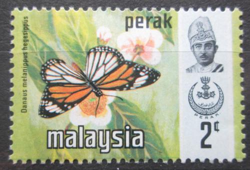 Poštová známka Malajsie, Perak 1971 Danaus melanippus hegesippus Mi# 123 I
