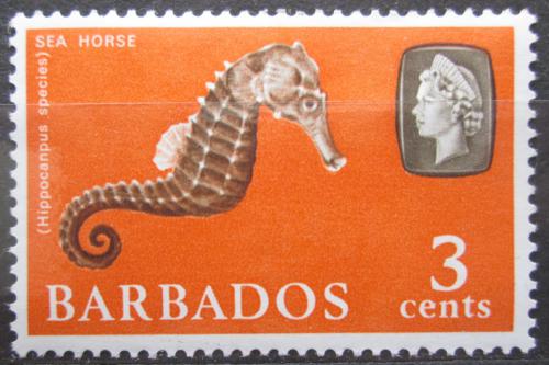 Poštová známka Barbados 1965 Moøský koník Mi# 237