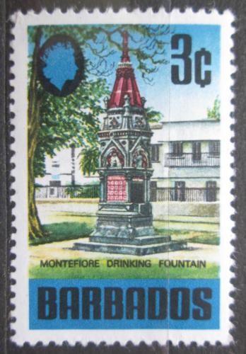 Poštová známka Barbados 1970 Kašna Montefiore Mi# 299