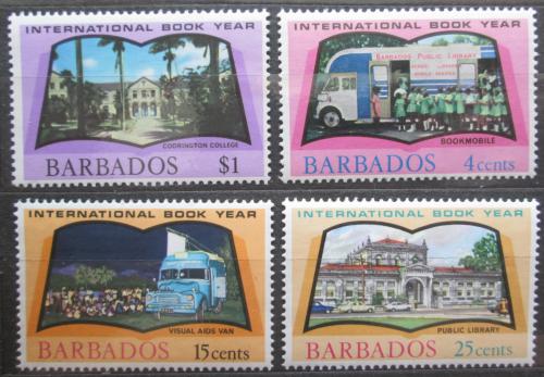 Poštové známky Barbados 1972 Medzinárodný rok knihy Mi# 345-48