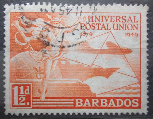 Poštová známka Barbados 1949 UPU, 75. výroèie Mi# 180