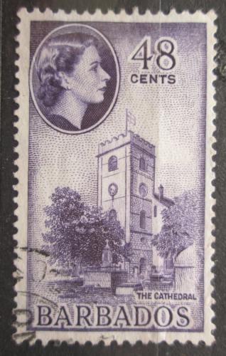 Poštová známka Barbados 1956 Katedrála Mi# 212