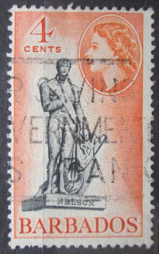 Poštová známka Barbados 1954 Nelsonùv pamätník Mi# 206
