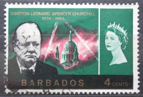 Poštová známka Barbados 1966 Winston Churchill Mi# 250