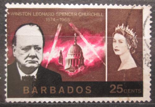 Poštová známka Barbados 1966 Winston Churchill Mi# 251