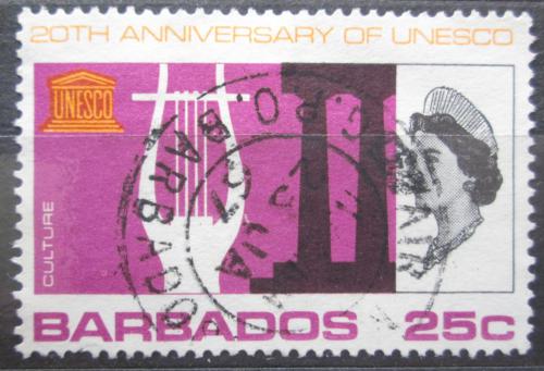 Poštová známka Barbados 1967 UNESCO, 20. výroèie Mi# 261